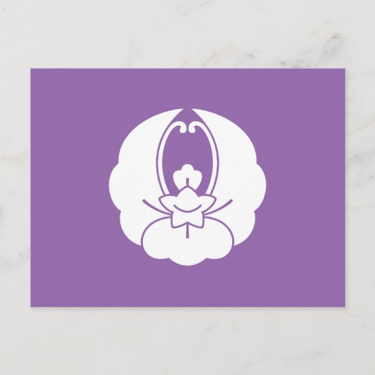 浮 線 花 菱 POSTKARTE (Vorderseite)
