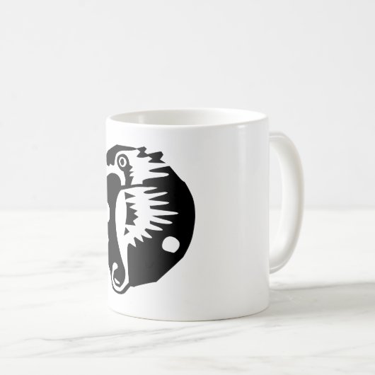 海馬 KAFFEETASSE (VorderseiteRechts)