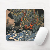 海龍, 国芳, Seedrache, Kuniyoshi, Ukiyo-e Mousepad (Mit Mouse)