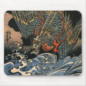 海龍, 国芳, Seedrache, Kuniyoshi, Ukiyo-e Mousepad (Vorne)