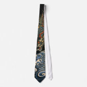 海, 国, 芳, Sea Dragon, Kuniyoshi, Ukiyo-e Krawatte (Vorderseite)
