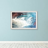 渓 流, Rapids, Hiroshi Yoshida, Holzschnitt Leinwanddruck (Insitu (Holzboden))