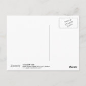 渓 流, Rapids, Hiroshi Yoshida, Holzschnitt Postkarte (Rückseite)