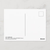 湖 口, Hukou, China, Hiroshi Yoshida, Woodcut Postkarte (Rückseite)