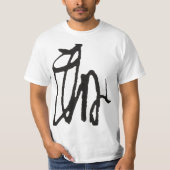 源頼朝 征夷大将軍 花押(プリント花押入り) T-Shirt (Vorderseite)