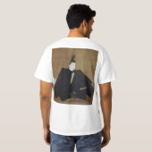 源頼朝(Minamoto_no_Yoritomo) T-Shirt (Schwarz voll)