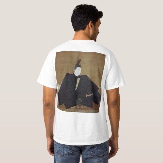 源頼朝(Minamoto_no_Yoritomo) T-Shirt (Schwarz voll)