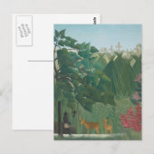 滝 POSTKARTE (Vorne/Hinten)