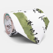 漢字の毛筆がアジアンな雰囲気 KRAWATTE (Gerollt)