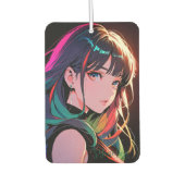 煌霞の少女【Radiant Haze Girl】 Autolufterfrischer (Vorderseite)