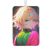 煌霞の少女【Radiant Haze Girl】 Autolufterfrischer (Rückseite)