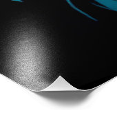 煌霞の少女【Radiant Haze Girl】  Fotodruck (Ecke)