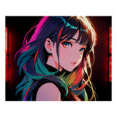 煌霞の少女【Radiant Haze Girl】 Poster (Vorderseite)