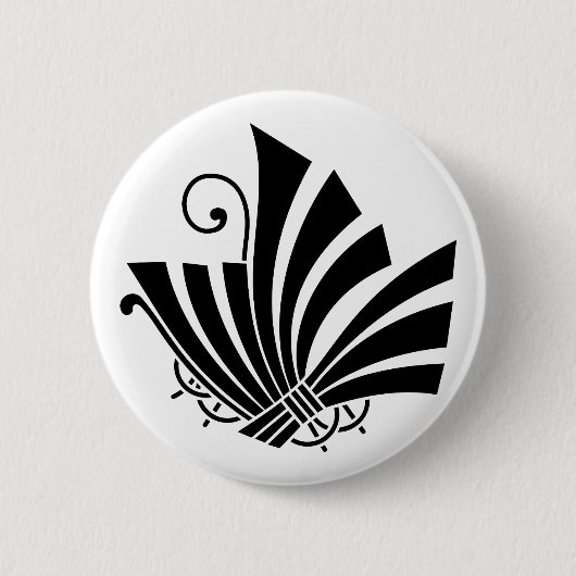 熨 斗 蝶 BUTTON (Vorderseite)