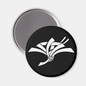 熨 斗 鶴 MAGNET (Vorderseite/Rückseite)