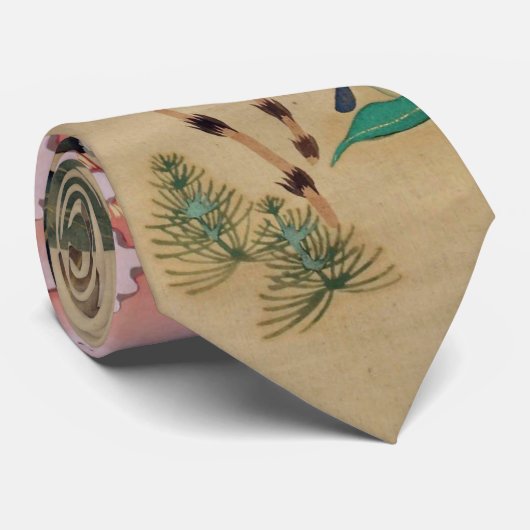 牡 丹, 其, Kiitsu, Japan Art Krawatte (Gerollt)