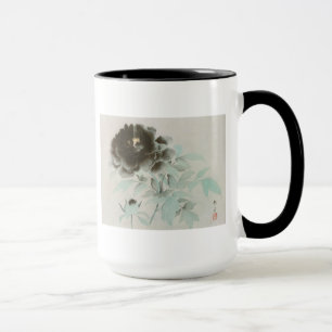 牡 丹, 速 舟 Peony, Gyoshū, Jpanese Art 御 Tasse