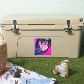 【特大】ドアップJKシール|寿司娘 Seal GenerativeAI Aufkleber (Kühler)