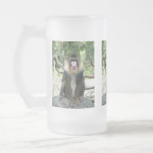 狒 狒 MATTGLAS BIERGLAS (Links)