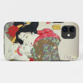 猫が好き, 芳年 I Liebe-Katzen, Yoshitoshi, Ukiyo-e Case-Mate iPhone Hülle (Rückseite (Horizontal))