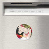 猫が好き, 芳年 I Liebe-Katzen, Yoshitoshi, Ukiyoe Magnet (In Situ (Geschirrspüler))