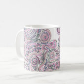 猫のいる「縁結曼荼羅」 KAFFEETASSE (Vorderseite Links)