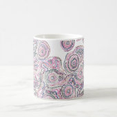 猫のいる「縁結曼荼羅」 KAFFEETASSE (Mittel)