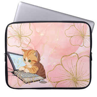 猫のラップトップケース LAPTOPSCHUTZHÜLLE