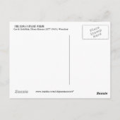 猫 と 魚, 古 Cat & Goldfish, Koson, Ukiyo-e, 邨 Postkarte (Rückseite)