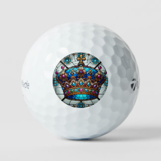 王冠モチーフ ゴルフボール GOLFBALL