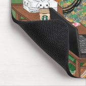 現代アレンジ紫式部マウスパッド MOUSEPAD (Ecke)