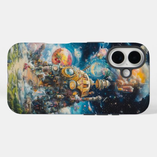 産まれた場所 Case-Mate iPhone HÜLLE (Rückseite (Horizontal))