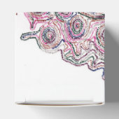 白い三角形のある算数曼荼羅 GESCHENKSCHACHTEL (Oben)