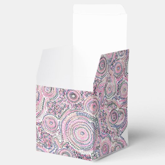 白い三角形のある算数曼荼羅 GESCHENKSCHACHTEL (Geöffnet)