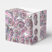 白い三角形のある算数曼荼羅 GESCHENKSCHACHTEL (Rückseite)