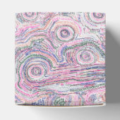 白い線の入った「算数曼荼羅」ボックス GESCHENKSCHACHTEL (Oben)