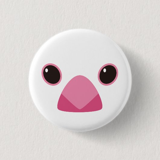 白文鳥-Java sparrow(white) Button (Vorderseite)