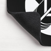 白 河 鷹 の 羽 MOUSEPAD (Ecke)