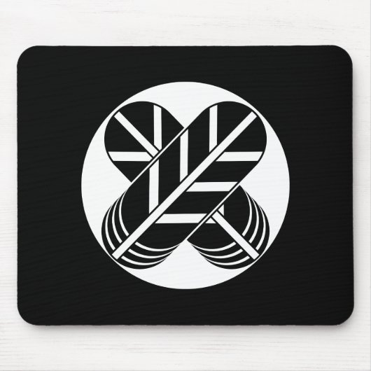 白 河 鷹 の 羽 MOUSEPAD (Vorne)