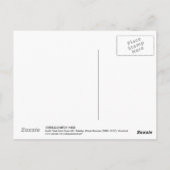 白 馬 岳, Asahi Peak vom Berg Hakuba, Hasui Postkarte (Rückseite)