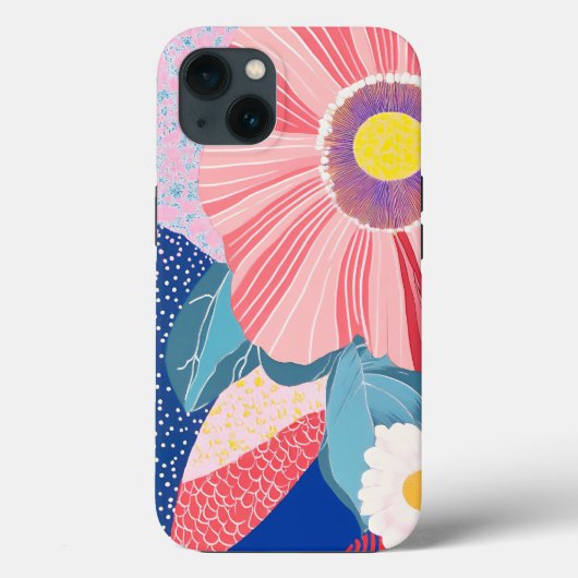 百花繚乱 Reimagined3 Case-Mate iPhone Hülle (Rückseite)