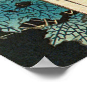 皿 幽 霊, 北 Geist 斎 Diskothek, Hokusai, Ukiyoe Poster (Ecke)