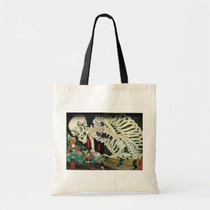 相馬の古内裏, 国芳 Skelett manipuliert von der Hexe, Tragetasche