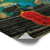 相 の 古 裏国馬 von Hexe, Kuniyoshi manipuliert Poster (Ecke)