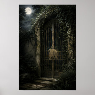 眠れる庭の門 — KŌAN (Porträt) Poster