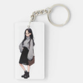 石 川 桜 (ishikawa mio) schlüsselanhänger (Rückseite)