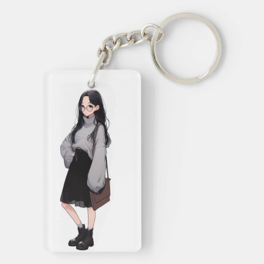 石 川 桜 (ishikawa mio) schlüsselanhänger (Rückseite)