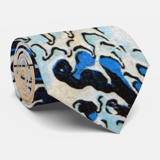 神奈川沖浪裏, 北斎 große Welle, Hokusai Krawatte (Gerollt)