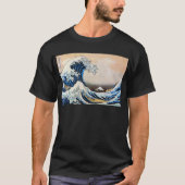 神奈川沖浪裏, 北斎 große Welle, Hokusai T-Shirt (Vorderseite)