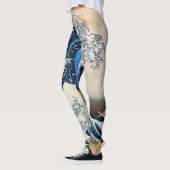 神奈川沖浪裏, 北斎 große Welle, Hokusai, Ukiyo-e Leggings (Links)